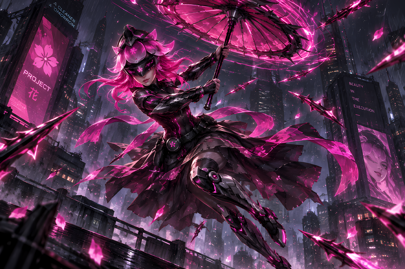 Fejlesztett Cyber Flower skin ART