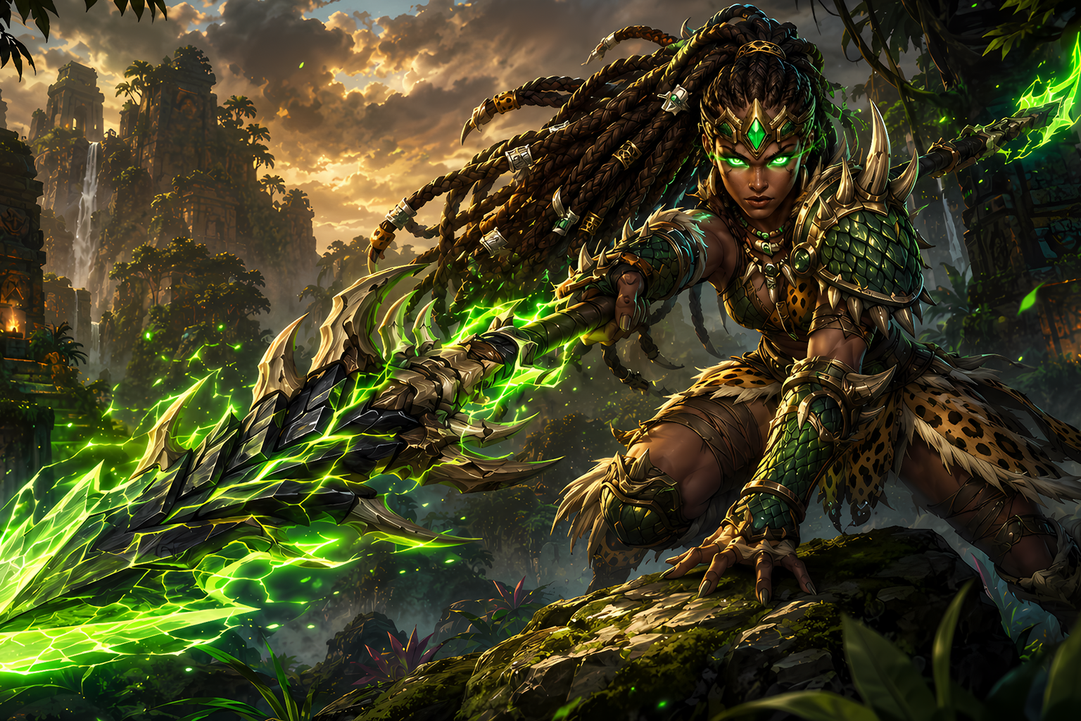 Kőkorszaki Xamandra skin