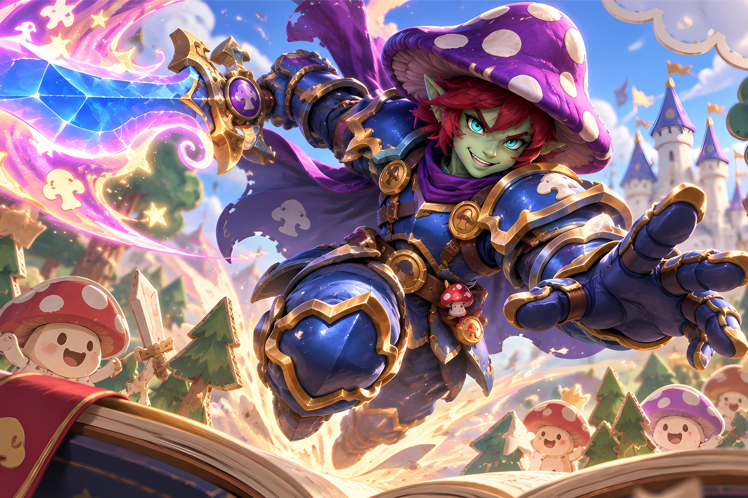 Mesekönyv Mush skin