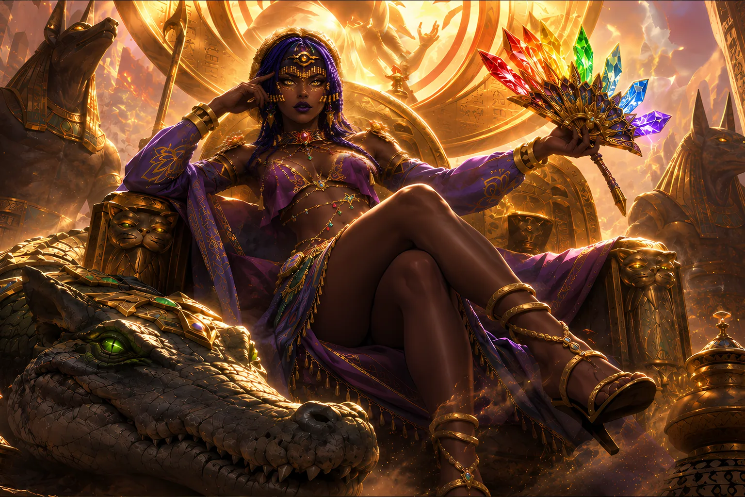 Nitocris a Kristálylegyezővel