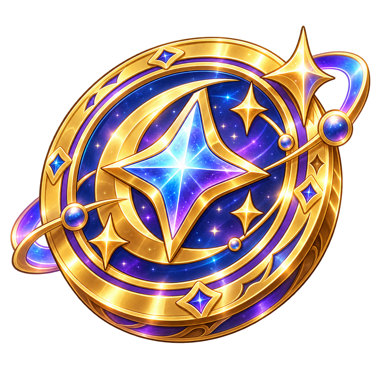 Arany Celestial Coin, izzó elemi maggal